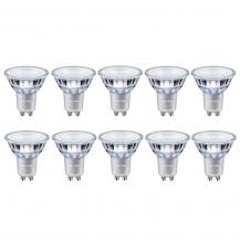 10 x Sparpack Philips GU10 CorePro LED Strahler 4.6 Watt wie 50W Glas Warmweiss