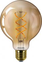 PHILIPS E27 LED Vintage Filament Bersteinfarbene Lampe 4W wie 25Watt Landhausstil