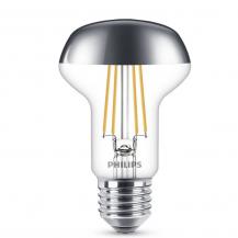 Philips E27 LED R63 Reflektor Lampe mit Spiegelkopf 4W wie 42W 36° Winkel 2700K warmweißes Licht