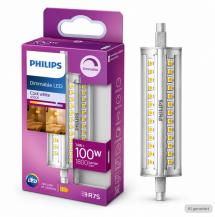 Philips 118mm LED R7s Stablampe 14W 4000K wie 100W dimmbar - neutralweißes Licht