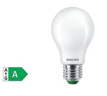 Besonders effiziente PHILIPS E27 LED Filament Lampe matt 4W = 60W universalweißes Licht 4000K - Beste Energie Effizienz Klasse