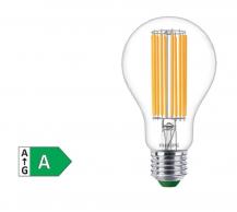 Besonders effiziente PHILIPS E27 Filament LED Lampe 5,2W = 75W neutralweißes Licht 4000K - Beste Energie Effizienz Klasse