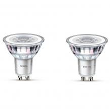 Philips LED GU10 Reflektor 3.5W 255 lm 4000K Neutralweiß 2er Set - Abstrahlwinkel mit 36 Grad