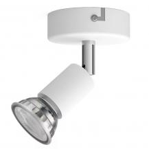 Philips 1er Limbali Decken-/Wandspot in Weiß mit 1 x GU10 Fassung IP20 - GU10 Leuchtmittel nicht enthalten
