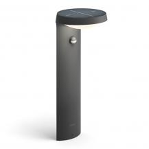 Philips Solar Wegeleuchte Tyla in Anthrazit mit Bewegungsmelder und Dämmerungssensor neutralweißes Licht