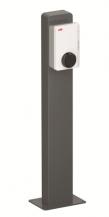 ABB TAC pedestal single-wallbox TAC Stele für eine Wallbox freistehende Metallstele für eine Wallbox