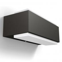 Philips Stratosphere Outdoor Wandleuchte Ultra-Efficient up/down anthrazit 3,8W, 2700K warmweißes Licht, IP44