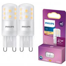 2er Set Philips LED G9 Capsule 3,7W 470lm 2700K Warmweiß 320° – kompakte Premium-Beleuchtung