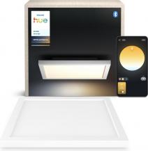 Philips Hue White Ambiance Panelleuchte Aurelle in Weiß