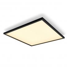 Philips Hue White Ambiance Panelleuchte Aurelle/ Zigbee oder Bluetooth in Schwarz 60x60cm