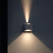 Philips ultraeffiziente Wandleuchte Alix  für den Außenbereich 2700K in Anthrazit