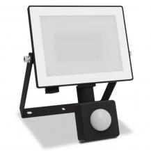 Philips Lois Flutlichtstrahler mit Sensor für den Außenbereich - 20 Watt, 5000K Tageslicht, Schwarz
