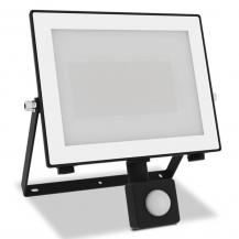 Philips Lois Flutlichtstrahler mit Sensor für den Außenbereich - 50 Watt, 5000K Tageslicht, Schwarz