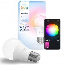 Philips Hue Essential E27 LED Lampe 8W wie 60W - RGBW dimmbar