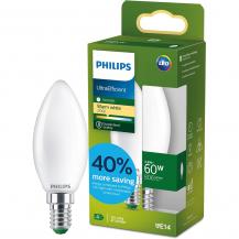 Philips E14 LED Frosted Kerzenlampe 3,8W wie 60W warmweisses Licht Ultra Efficient