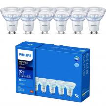5er Pack Philips GU10 MASTER Value LED Strahler Value 3,7W wie 50W warmweiß 3000K 36° dimmbar