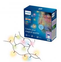 Philips WiZ Smart RGBIC Lichterkette 20m 13W dimmbar WLAN Bluetooth Matter IP44