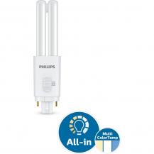 PHILIPS CorePro LED PLC 6,5W wie 18W 806–845lm 3CCT 3000–6500K G24q-2 4-Pin EVG