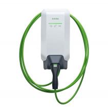 KEBA KeContact P40 Pro 22 kW, 3-phasig, 6 m Typ-2-Kabel, Weiß, LTE, WLAN, LAN, Bluetooth, RFID, MID, Hersteller-Art.-Nr. 131.119