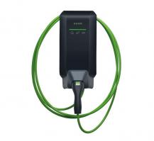 KEBA KeContact P40 Pro 22 kW, 3-phasig, 6 m Typ-2-Kabel, Schwarz, LTE, WLAN, LAN, Bluetooth, RFID, MID, Hersteller-Art.-Nr. 131.743