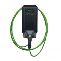 KEBA KeContact P40 Pro 22 kW, 3-phasig, 6 m Typ-2-Kabel, Schwarz, WLAN, LAN, LTE, RFID, Hersteller-Art.-Nr. 131.745