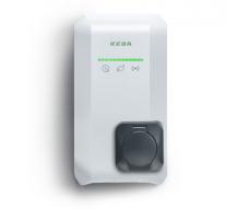 KEBA KeContact P40 Pro 22 kW, 3-phasig, Typ-2-Steckdose, Weiß, WLAN, LAN, LTE, Bluetooth, RFID, MID, Hersteller-Art.-Nr. 140.230