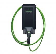 KEBA KeContact P40 Smart 11 kW, 3-phasig, Typ 2 Ladekabel 6 m, Schwarz, Hersteller-Art.-Nr. 144014