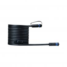 Paulmann 93927 Outdoor Plug & Shine Kabel IP68 5m 1 in-2 out 2x1.5mm² Schwarz