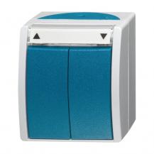 Busch-Jaeger 2601/4 W-53 Jalousieschalter Wippschalter 1-polig