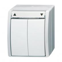 Busch-Jaeger 2621/4 W-54 Jalousietaster Wipptaster 1-polig