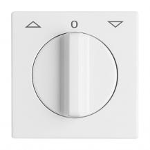 Busch-Jaeger 2142 DR-34 Zentralscheibe mit Drehgriff mit Aufdruck