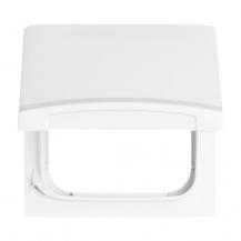 Busch-Jaeger 2118 GK-34 Zwischenring mit Klappdeckel Zur Aufnahme von Zentralscheiben