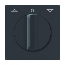 Busch-Jaeger 2142 DR-35 Zentralscheibe mit Drehgriff mit Aufdruck