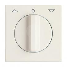 Busch-Jaeger 2142 DR-32 Zentralscheibe mit Drehgriff mit Aufdruck