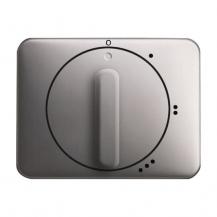 Busch-Jaeger 2542 DR/01-20 Zentralscheibe mit Drehgriff mit Aufdruck