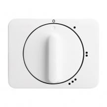 Busch-Jaeger 2542 DR/01-24G Zentralscheibe mit Drehgriff mit Aufdruck