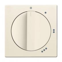 Busch-Jaeger 2542 DR/01-82 Zentralscheibe mit Drehgriff mit Aufdruck