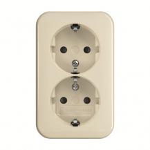 Busch-Jaeger 202 EAPB/11 SCHUKO Doppelsteckdose EBS