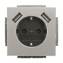 Busch-Jaeger 20 EUCB2USB-866 SCHUKO® 2x USB-Steckdose