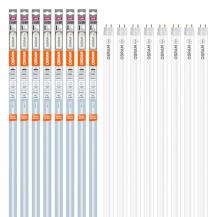 8 x 120cm OSRAM G13/T8 LED-Röhre Ultra Output EM 20W wie 36W 4000K neutralweiß Glas für KVG
