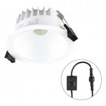 EVN C54N10010125 LED Deckeneinbauleuchte REFLECTO 10W 3000K/4000K/5700K 820lm weiß rund IP54 dimmbar Einbaudurchmesser 90mm