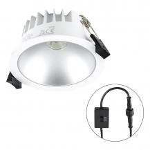 EVN C54N10011425 LED Deckeneinbauleuchte REFLECTO 10W 3000K/4000K/5700K 820lm weiß rund IP54 dimmbar Einbaudurchmesser 90mm