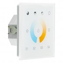 EVN DALI Wand-Control-Panel für Tunable-White, weiß DALWPWWCW