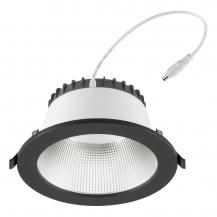 EVN ED54200925 LED Deckeneinbauleuchte DALI-2 dimmbar 20W 3000K-5700K 2540lm schwarz IP54 Notlicht Einbaudurchmesser 145 mm