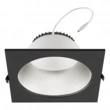 EVN ED54504925 LED Deckeneinbauleuchte DALI-2 dimmbar 50W 3000K-5700K 6350lm schwarz IP54 Notlicht Einbaudurchmesser 240 mm