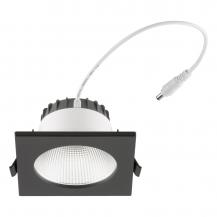 EVN ES54104925 LED Deckeneinbauleuchte quadratisch 10W 3000K/4000K/5700K weiß Notlicht IP54 Einbaudurchmesser 90 mm
