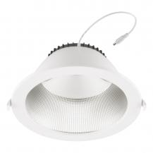 EVN ES54500125 LED Deckeneinbauleuchte rund 12-40W 3000K/4000K/5700K weiß IP54 Notlicht Einbaudurchmesser 240 mm