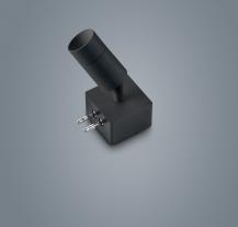 Helestra Vigo LED Strahler-Endstück in mattschwarz dimmbar