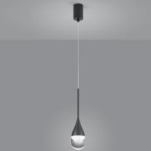 HELESTRA DEEP PENDELLEUCHTE 9W 2700K MATT SCHWARZ mit EASY-LIFT Höhenverstellung