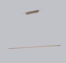 Helestra LOOPY-evo LED Pendelleuchte 16/2751.70 Coffee – Schlanke Design-Pendelleuchte mit optimierter Lichtverteilung